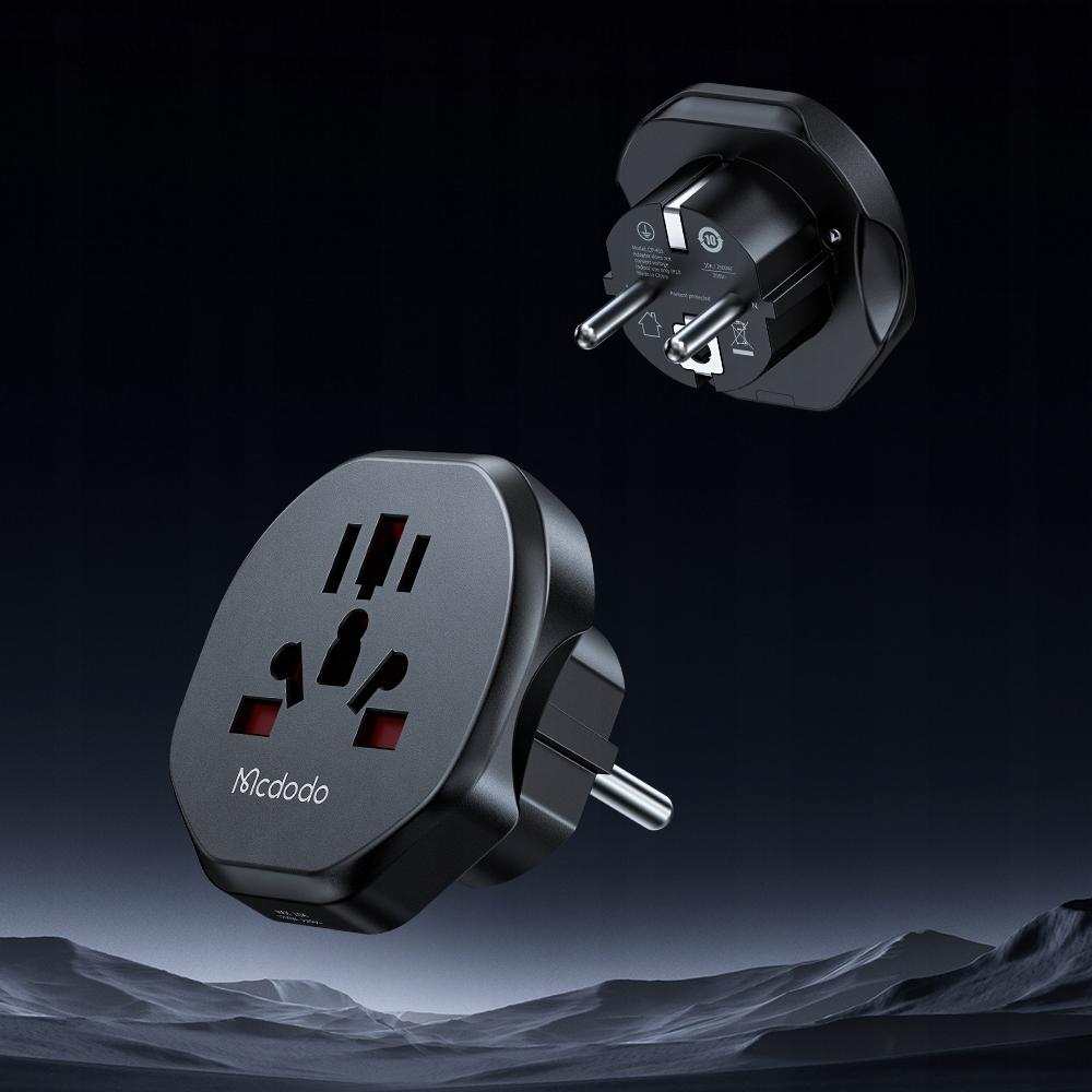 Mcdodo Universal Travel Adapter Eu To Eu Us Uk Au Cn 2500W