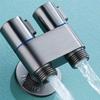 Handheld Bidet Sprayer Set Hand Shower Set Hand Shower Hose Alloy Texture Suitable for Bathroom and Toilet Showering