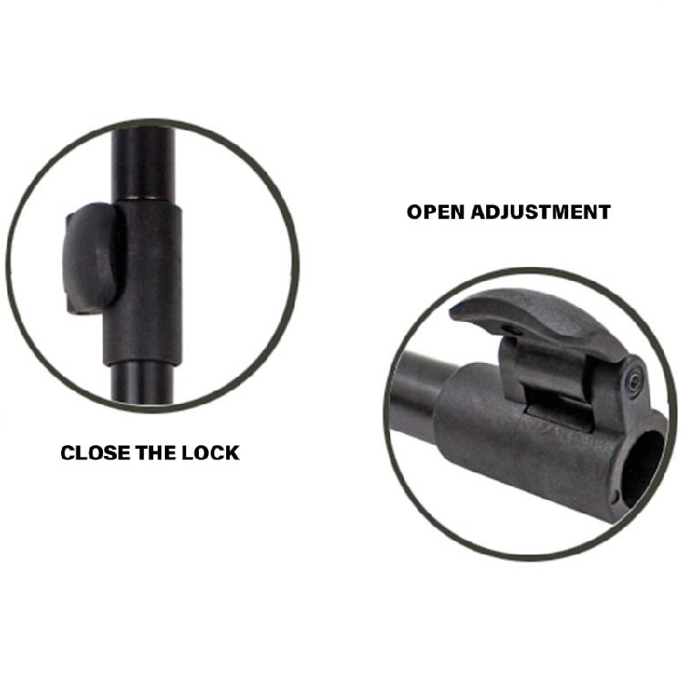 Fishing Banks Rod Holder Replacement Carps Fishing Banks Stick Adjustable Rod Holder Fishing Bankstick Poles Rest