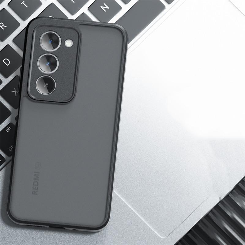 

For Xiaomi Redmi 15 Case Redmi 15 Cover Soft TPU Frame PC Matte Durable Bumper Shield Protective Phone Cases For Redmi 15 Funda Height 169mm&Redmi 15