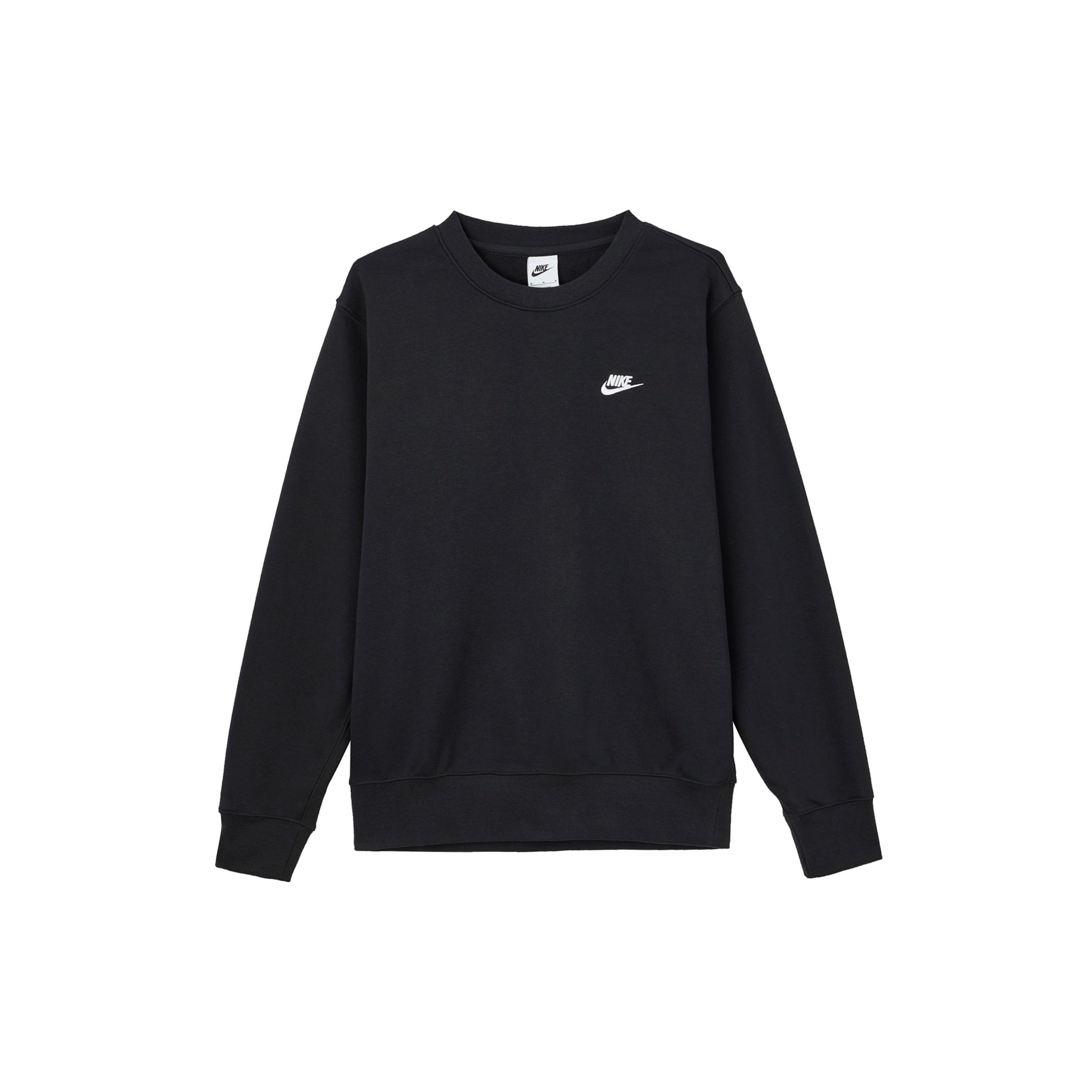 

New Nike Club Sweatshirt Men s Black FN3889-010 2XL