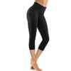 Women's Tight Elastic Quick Dry Color Pocket Capris Seamless Yoga Pants