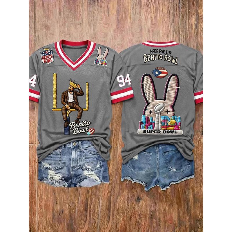 Summer new casual breathable women's V-neck top, V-neck short-sleeve street fashion T-shirt