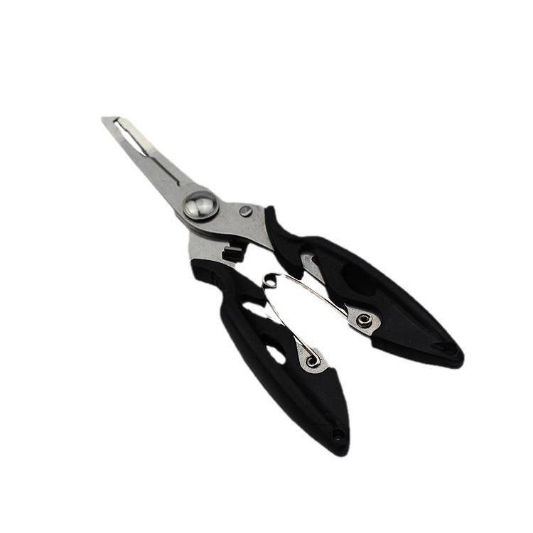 Multi-Functional Stainless Steel Fish Gripper & Hook Remover with Scissors and Lure Pliers