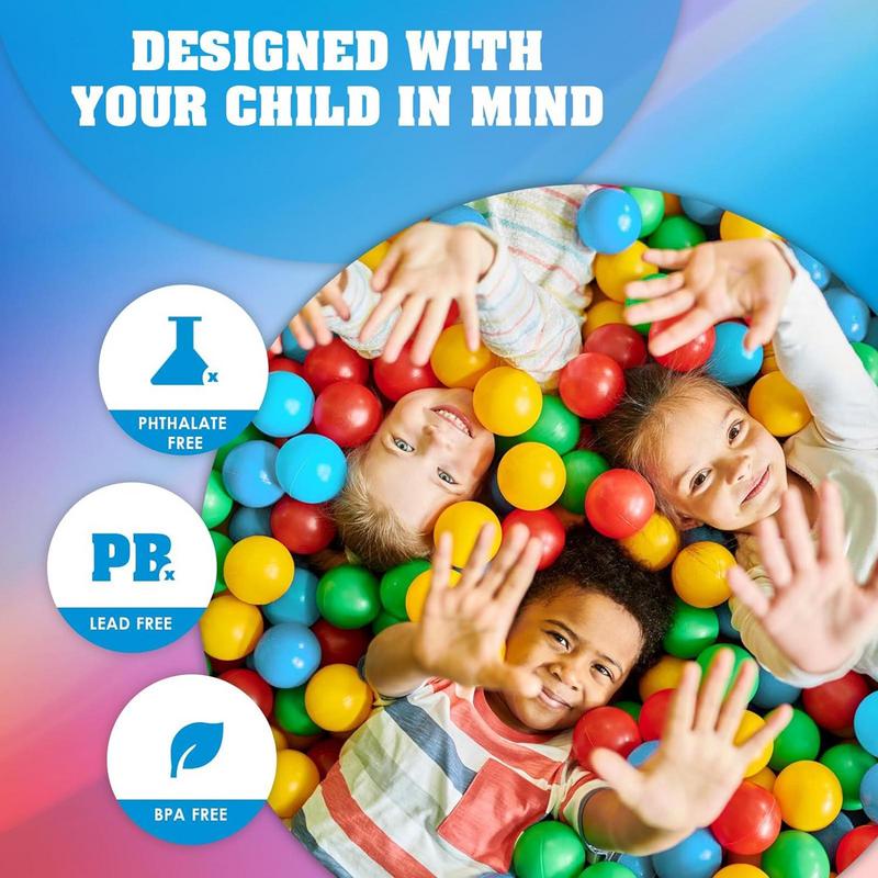 50Pcs 70MM Baby Plastic Balls Water Pool Ocean Ball Games For Children Swim Pit Play House Outdoors Sport Ball Tents Baby Toys