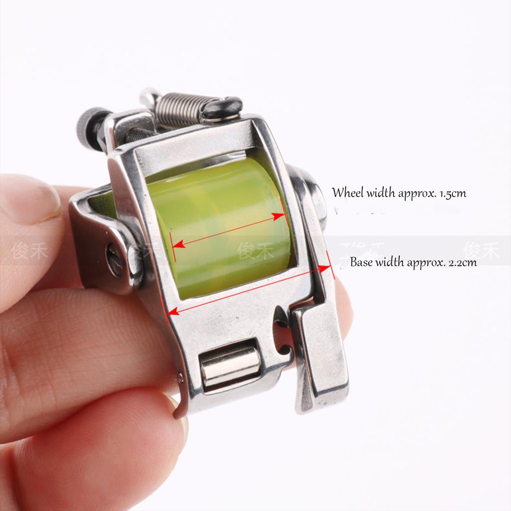 Lockstitch Machine Roller Presser Foot for Pant Cuff Hemming Anti-Twist Anti-Wrinkle Smooth Sewing Roller Presser Foot Sewing Ac