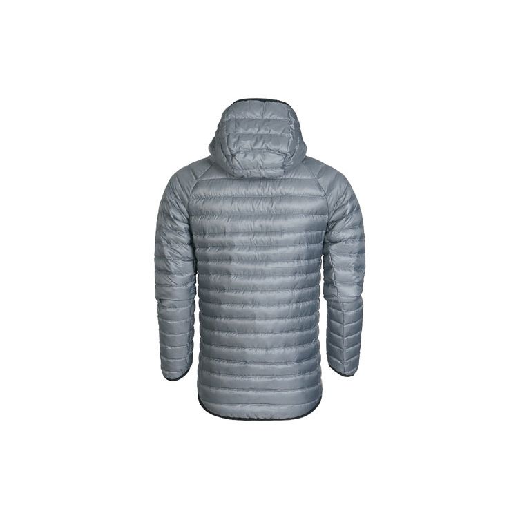 Nike Solid Color Raglan Sleeve Zip Down Jacket Men Outerwear Gray 693534-065