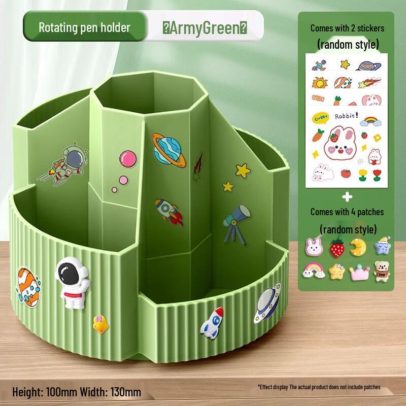 Multifunctional Rotating Pen Holder