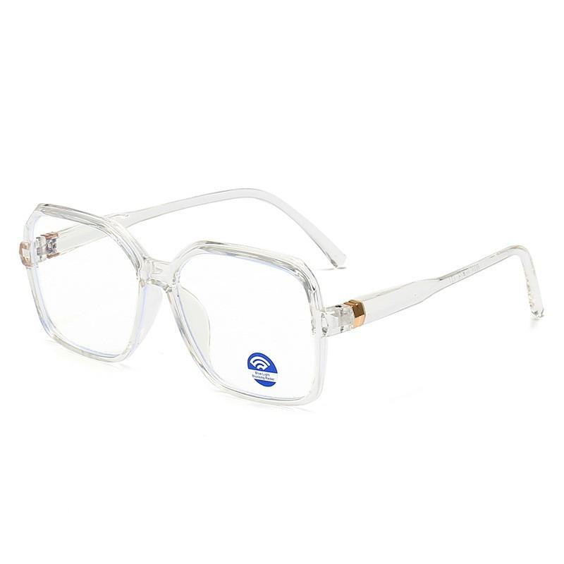 Anti-Blue Light Glasses, Eye Protection And Radiation Protection, Large Frame Blush For Women, Thin And Versatile Street Shots, Ins Explosion