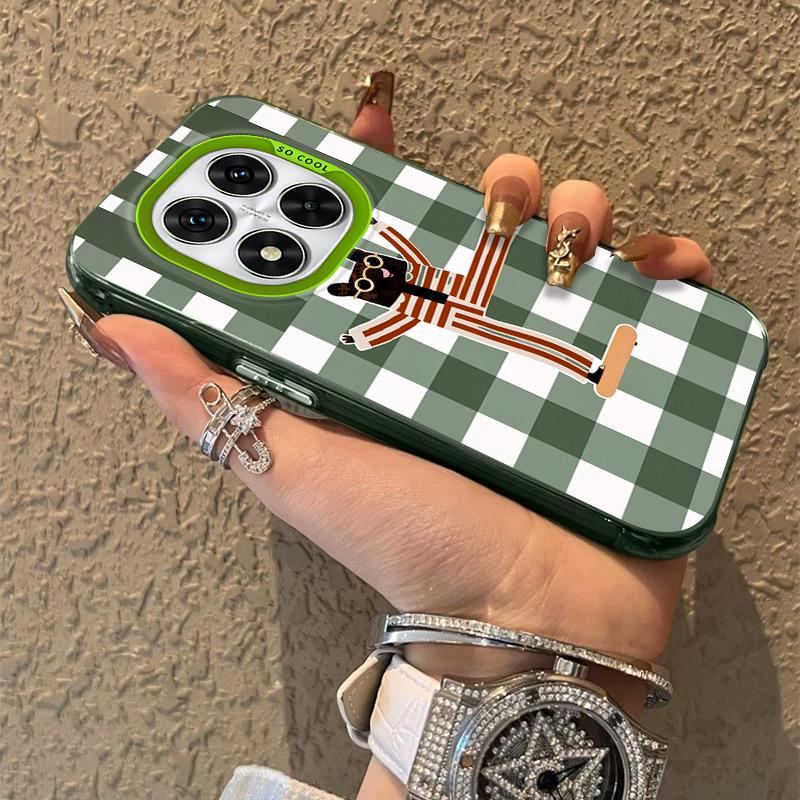 

A Cat With Relaxed Posture Frosted Case for Xiaomi Redmi Note 14 13 12 10 Pro Plus 11S 14C 13C 12C 9C 11S K70 K60 A2 A1 Cover Redmi Turbo 4
