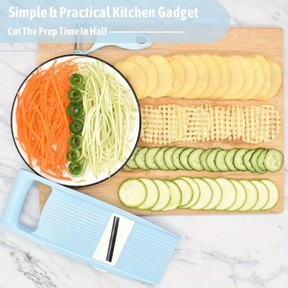 Multi Functional Vegetable Cutting Tool, Household Manual Silk Scraper, Potato Shred Slicer, Kitchen Vegetable Cutting Small Tool