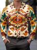 Must-Have Floral Print Long Sleeve Shirt, Perfect for Every Occasion