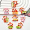 Cartoon God of Wealth Resin DIY Accessories: Cream Glue, Hair Clips, Keychains, Pencil Case Ornaments