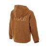 Nike Club Casual Hooded Jacket Comfortable Fashion Light British Brown Kids Jackets HQ4882-281