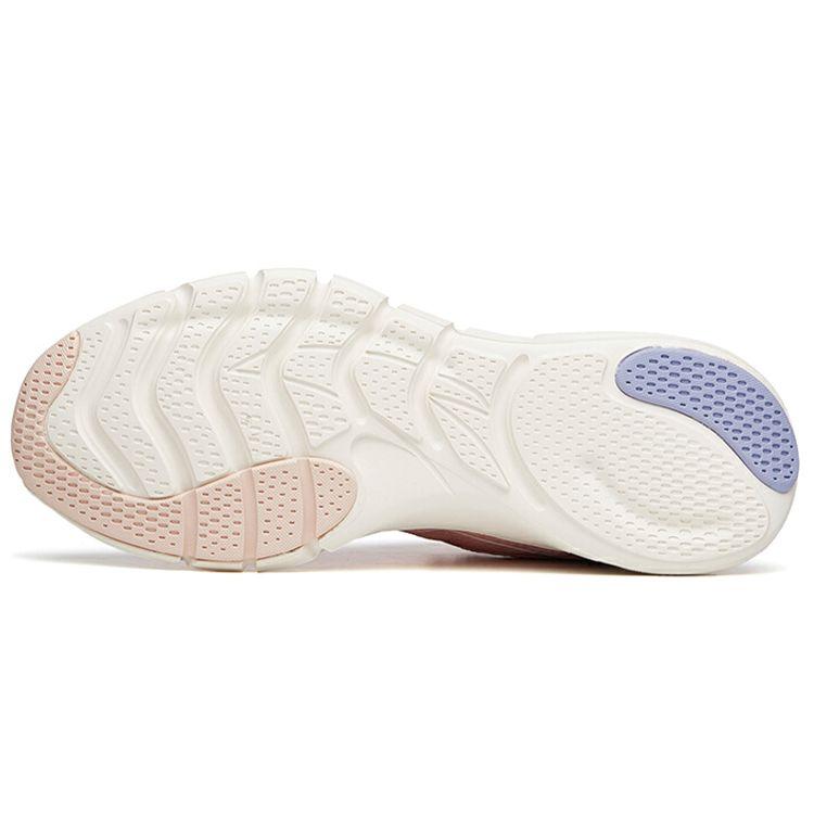 Anta Running Series Mesh Comfortable Low-Top Running Shoes Women sneaker Ivory-White 122135555-5