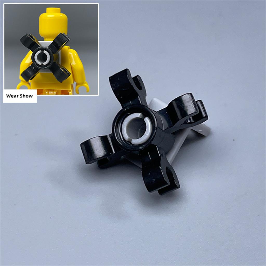 MOC Bricks Scabbard Back Shoulder Pad Neck Bracket 42446 88290 23983 Action Figure Body Wear Accessories Building Blocks Toys
