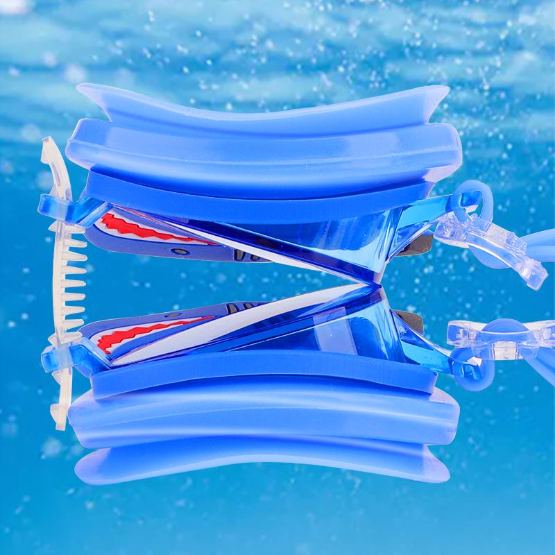 Profesionální plavecké brýle Dívčí kreslené plavecké brýle se špuntem do uší Vodotěsné plavecké brýle proti zamlžování pro děti Dětské dárky