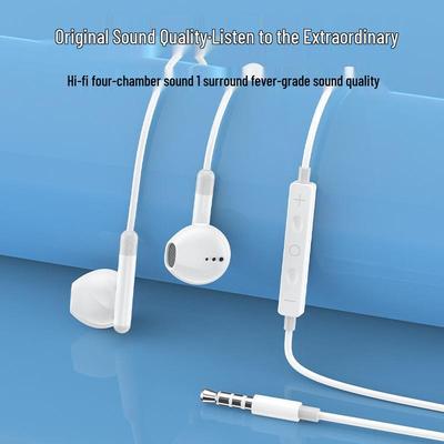 High-Quality Wired Semi-In-Ear Type-C Earphones for Android & Apple with Wire Control