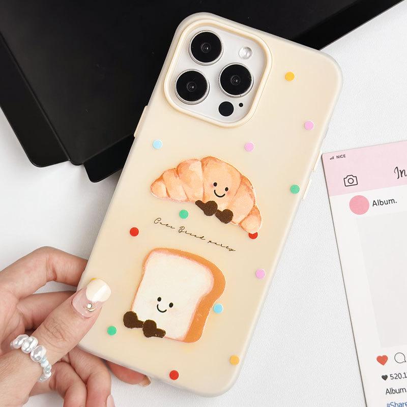 Zhitai Jelly iPhone Case: Fits iPhone 11, 12, 15 Pro, 14 Pro Max with Cartoon Design