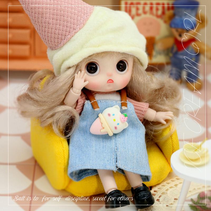 Mini Poupée Bjd Ob11 Accessoires Obitsu 11 Vêtements Poupées Pour Filles Jouets Garçon Bébé Kawaii Jouet Anime Articles Mignons Costume Miniature