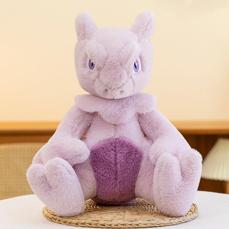 Purple Mewtwo Plush Stuffed Doll Pillow Figure Decoration Gift Game