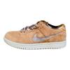 Tênis Unissex Note x SB Dunk Low Brew & Biscuits Marrom Linho Favo de Mel-Summit-Branco-Sail-Verde-Spark-Vermelho Universitário IO9508-200