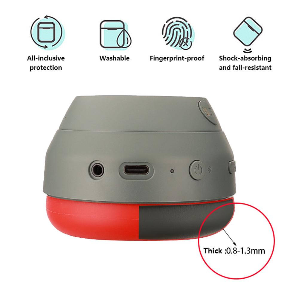 

1 Pair Silicone Earpad Sleeve For Sony ULT WEAR WH-ULT900N Headphone Earpad Cap Black