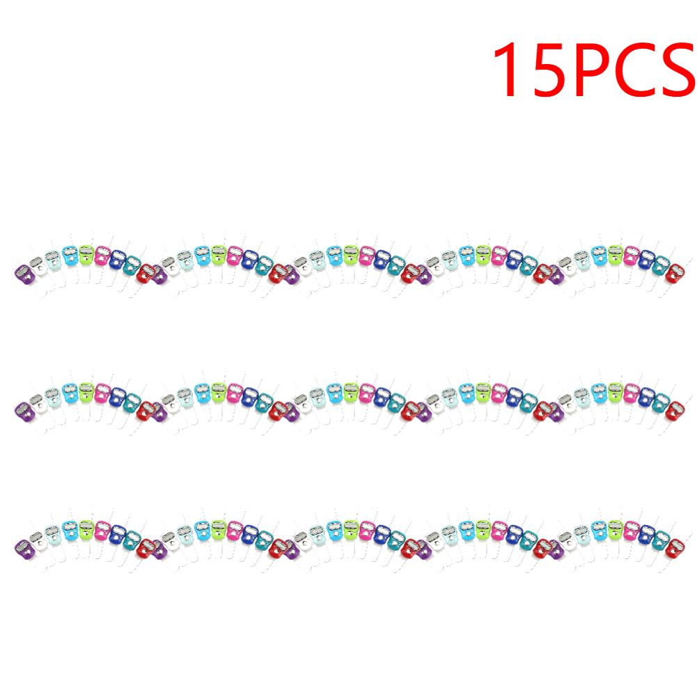 1-20pcs Finger Counter Ring 5 Digital LED Electronic Handheld Tally Counter Clicker Counter with  Islamic Tasbih Bead