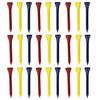 200x Mixed Color Wooden Wood 54mm Tool Accessories