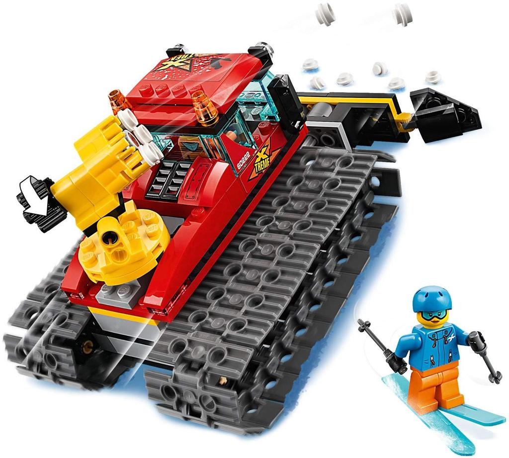 LEGO City Ski Resort Snowplow 60222 Building Blocks Toy for Boys