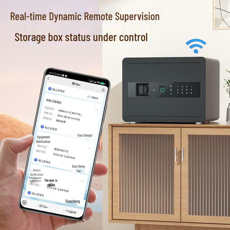 Deli 30cm Electronic Password Security Safe