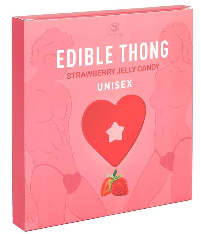 Edible String Strawberry Champagne 36g - Secret Play - Romantic Evening