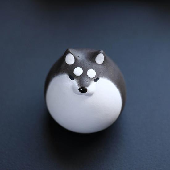 Hund Tee Haustier Handwerk Kungfu Skulptur für Tee Liebhaber Farbe-Ändern Tee Tablett Dekor