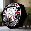 Mr. Bean's Adventure Umbrella Folding umbrella, automatic umbrella 8-Frame for Travel, camping Use Gift for Halloween Christmas