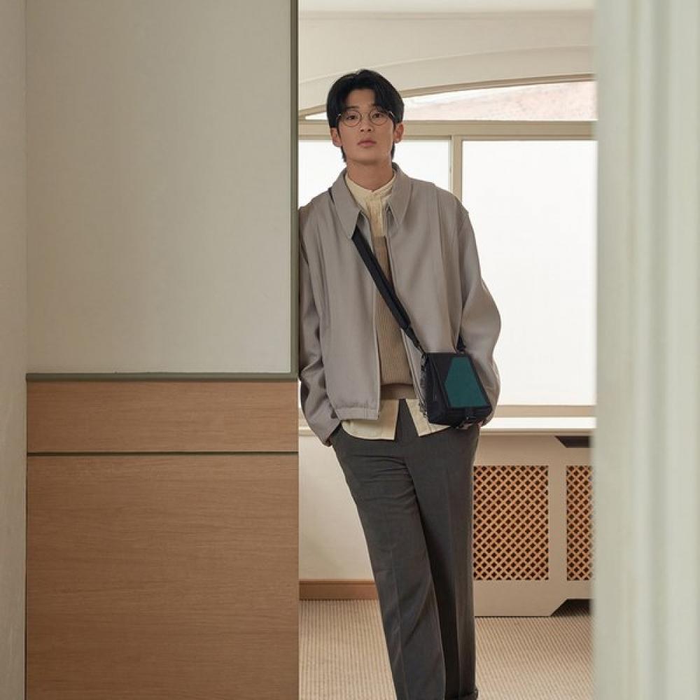 Pleatsmama Mini Messenger Bag Teal Blue