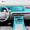 For Hyundai Palisade - Gearbox Panel Navigation Screen Automotive Interior TPU Protective Film Anti-Scratch Sticker