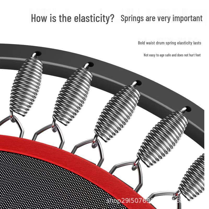 Foldable Fitness Trampoline for Children and Adults - Indoor Exercise and Slimming Equipment