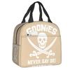 The Goonies Lunch Bag Women Cooler Thermal Insulated Jolly Roger Pirates Skull Lunch Box for Kids School Children Food Bags