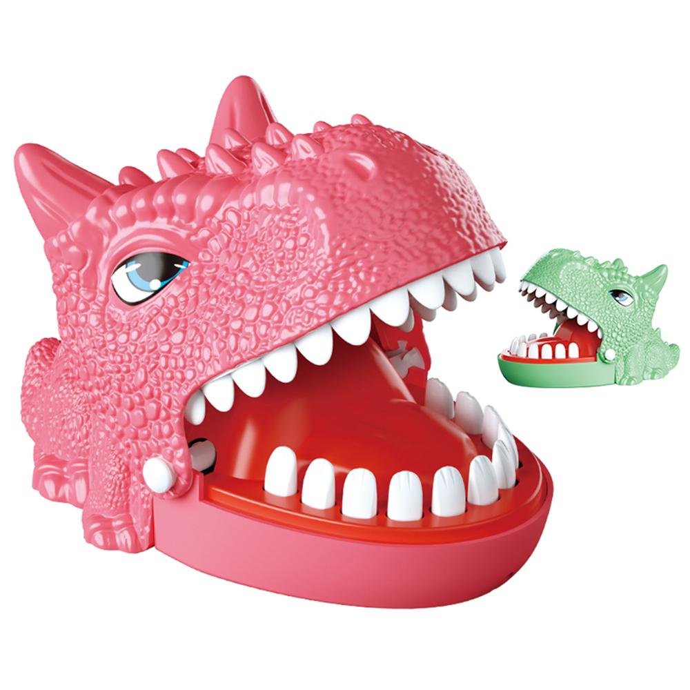 Children Creative Dinosaur Bite Finger Trick Toy Parent-Child Interactive Game, Random Color