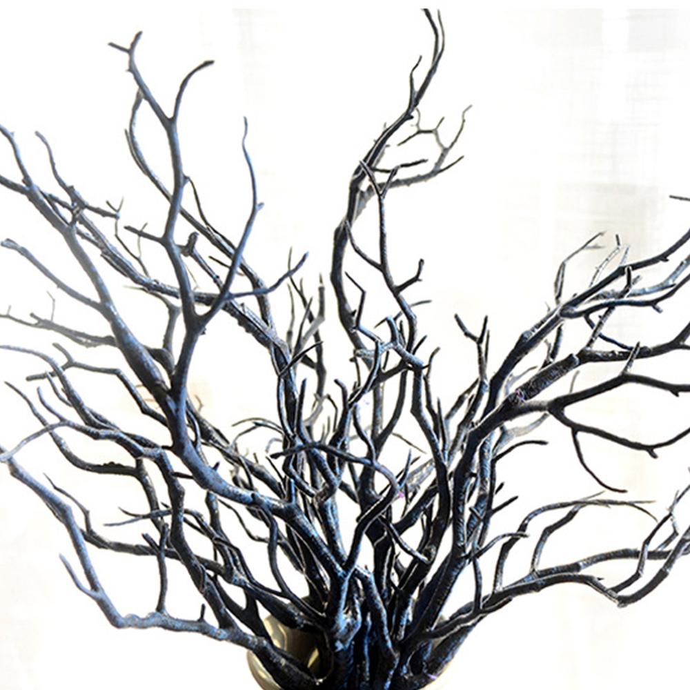 2/5pcs Plastic Branch Artificial Fake Antler Shaped Tree Twig Decorative Plants Garden Winter Home Christmas Wedding Table Decor