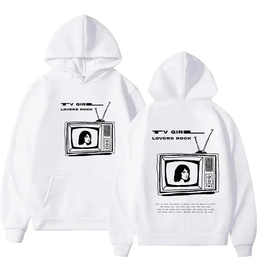 Cults TV Girl One Night Only Print Hoodie Vintage Sweatshirt Men Women Cotton Oversize Hoodies Sweatshirts Top Clothing