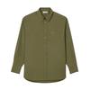 Womens/Ladies Poplin Oversized Long-Sleeved Shirt