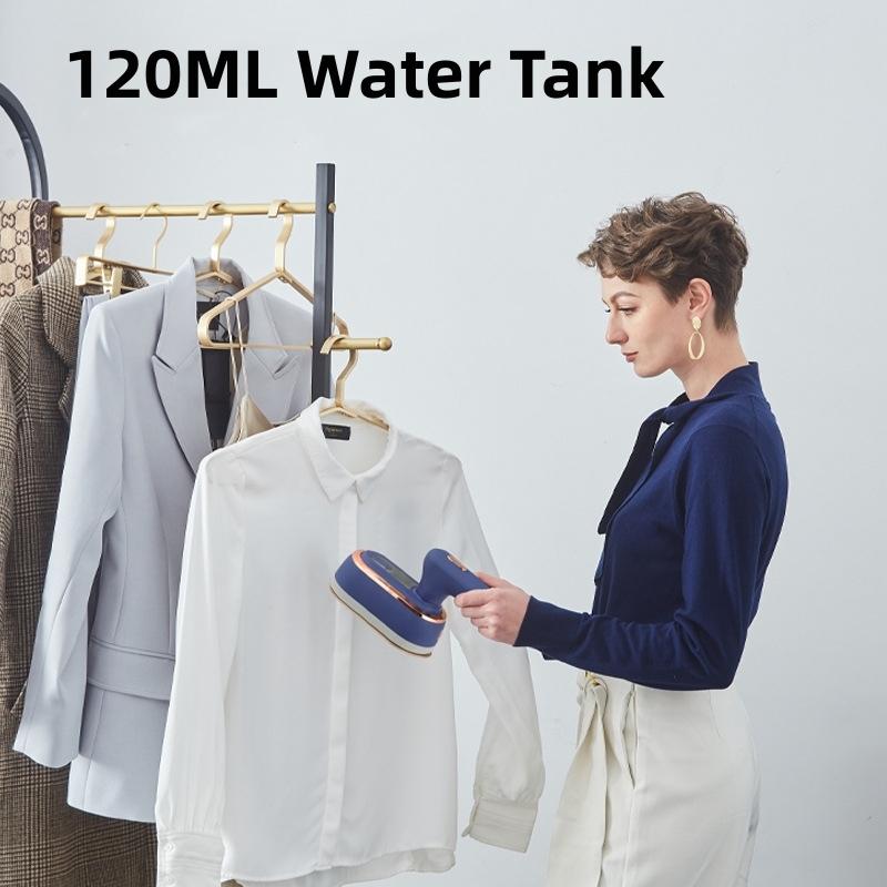 Tragbare Dampfbügeleisen für Kleidung, nass und trocken, Handbügelmaschine, 15 Sek., Schnellheizreiniger, 1200 W, Bügeln
