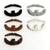 Costume Mustache and Goatee Set with Adhesive Wear for Cosplay Looks, Theater Outfits, Party Styling and Booth Photos