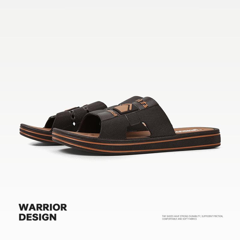 

Мужские классные тапочки Huili, летние домашние, высококачественные, нескользящие, мягкая подошва, износостойкие, домашняя обувь, женские шампуры, мужские 39 коричневый