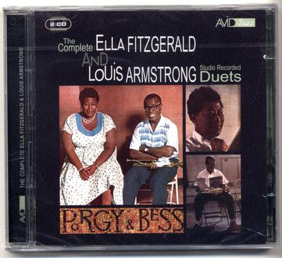 CD ELLA FITZGERALD / LOUIS ARMSTRONG - The Complete Studio Recorded Duets  AMSC934 Avid Jazz 2008 EU Jazz Used