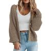 Women's Chunky Knit Cardigan Sweaters Trendy Casual Long Sleeve Open Front Button Down Knitted Outerwear Coats