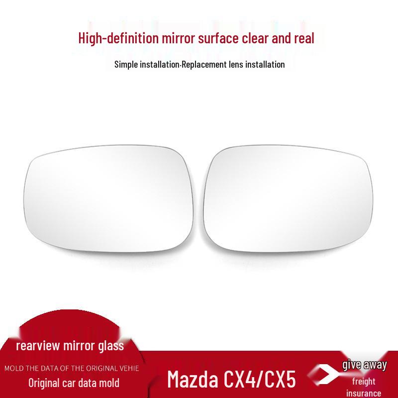 Mazda CX4/CX5 2016-2021 Rearview Mirror Lens Set (Left & Right)