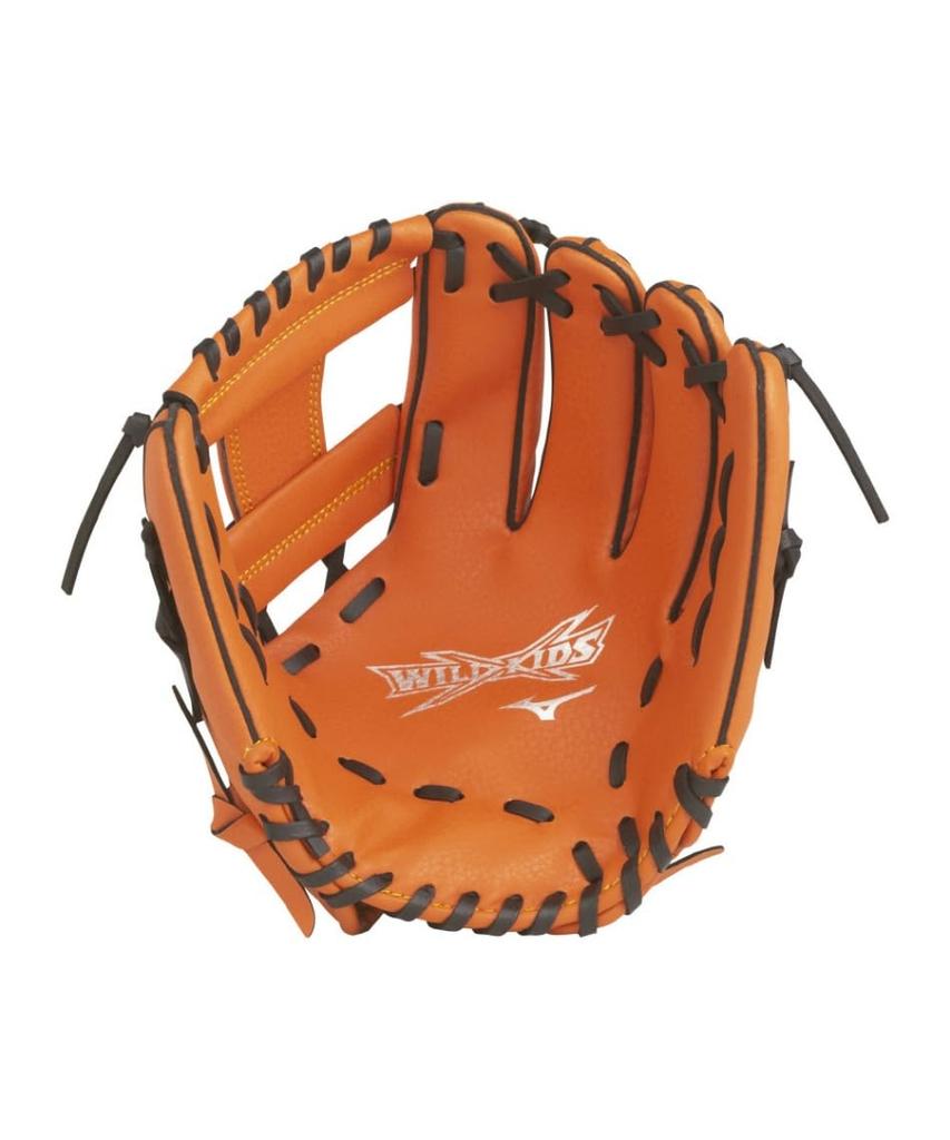 Mizuno Youth Baseball Softball Glove WILD KIDS 5S Left-Handed Black