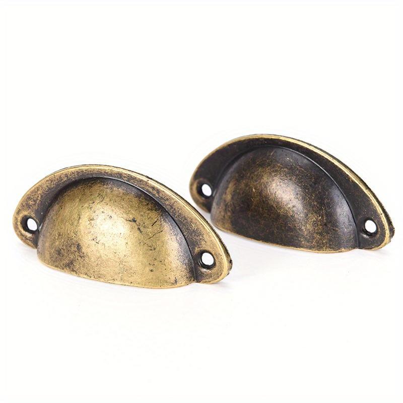 

12-Piece Set of Vintage Style Cabinet Hardware - Includes Decorative Drawer Pulls and Door Knobs for Furniture, Cupboards,
